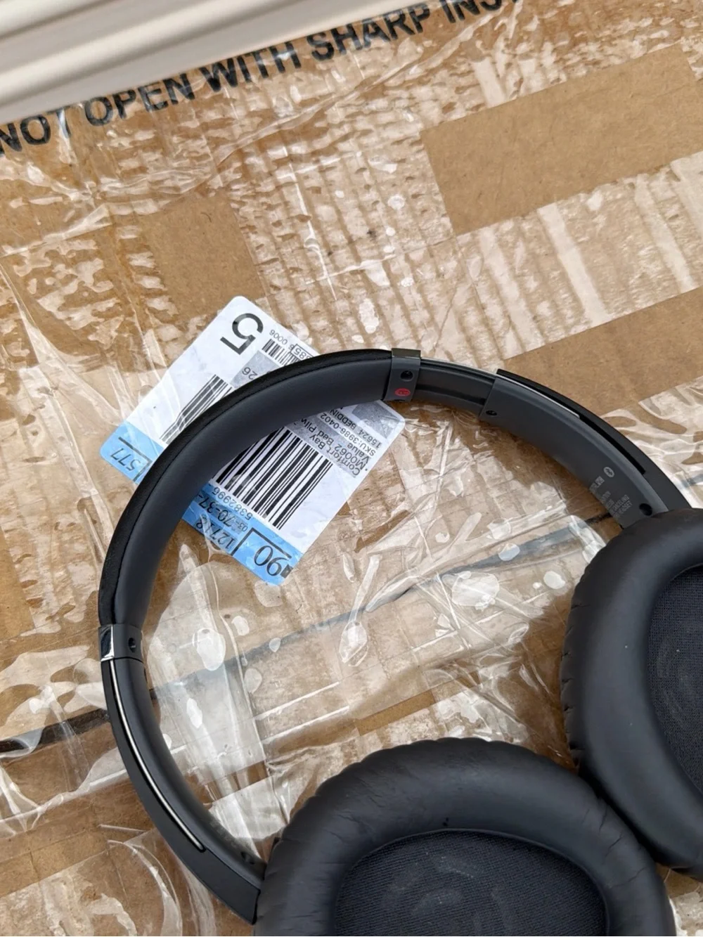 Original Sony WH-CH700N Over the Ear Headphone - Black Tested Working